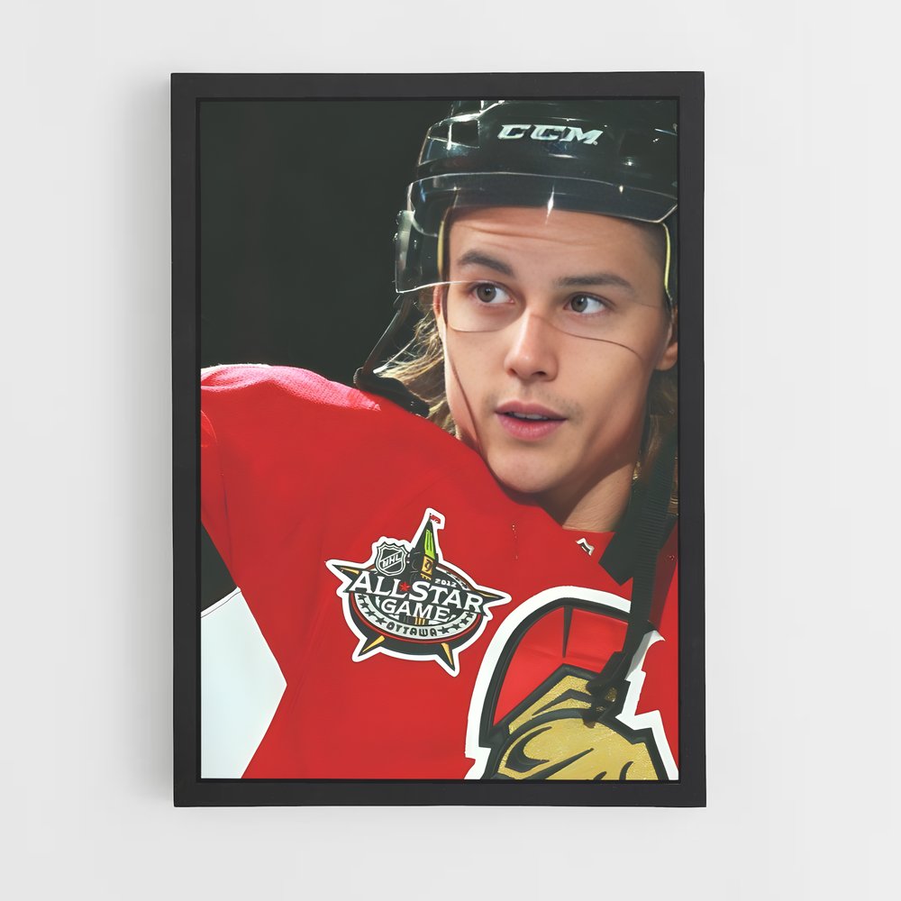 Poster Erik de karlsson – affiche Hockey sur glace (vue 2)